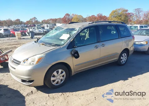 2005 Toyota Sienna Ce z USA, uszkodzony, nr VIN 5TDZA23C55S259027